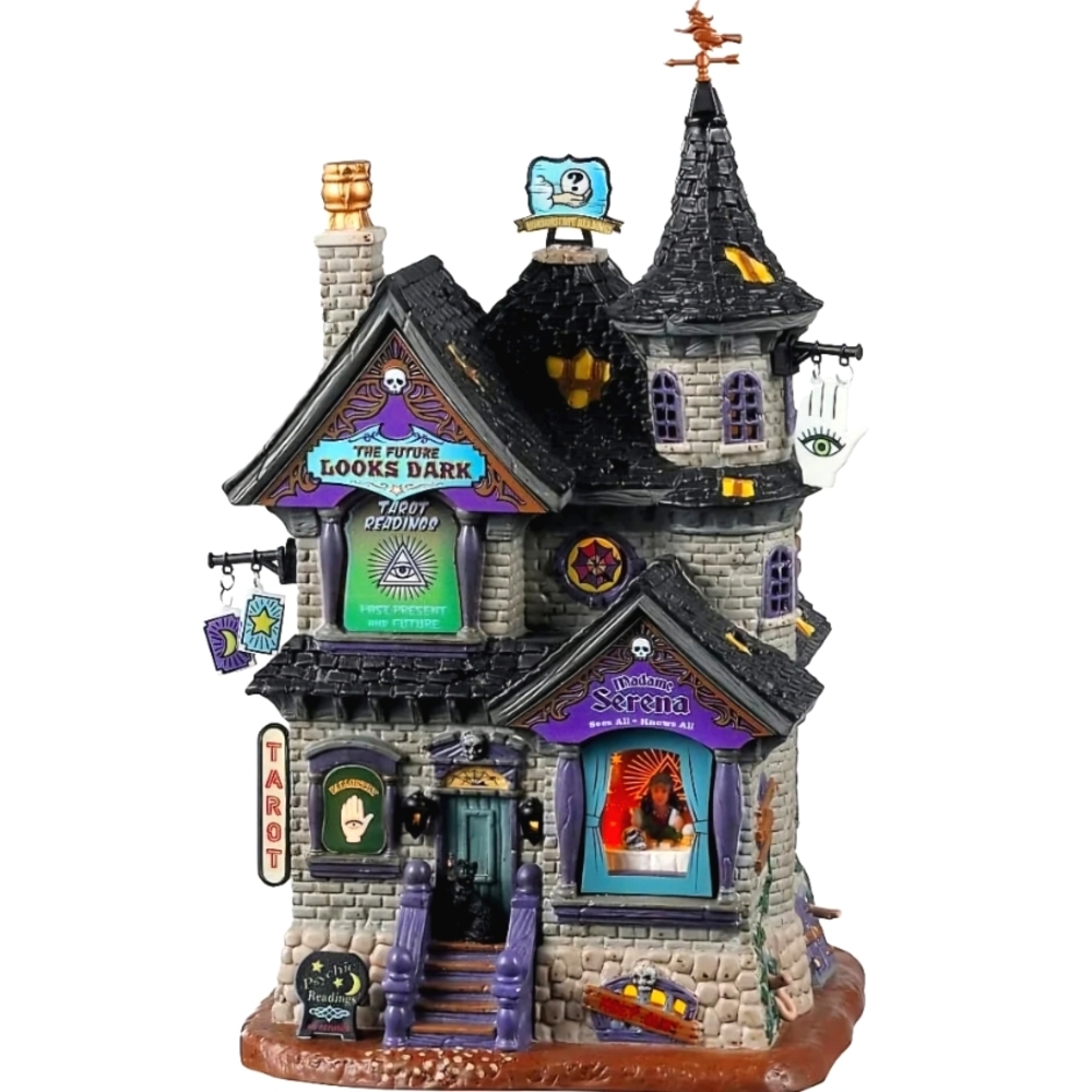 New in Box Lemax Spooky Town The Future Looks Dark